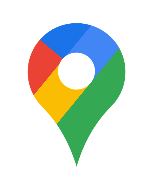 Google Maps Logo, das den Standort der Bamboo Music Academy in München für Musikunterricht anzeigt.